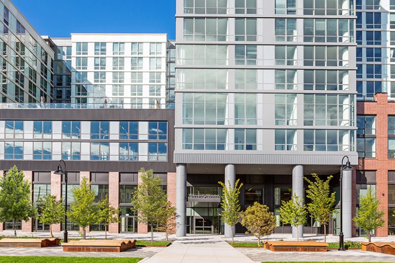 Exterior facade at 7 Seventy House - Cahn Communications