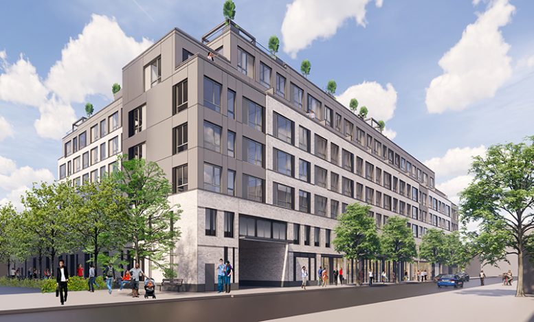 Updated rendering of 25 Maple Avenue - Beyer Blinder Belle