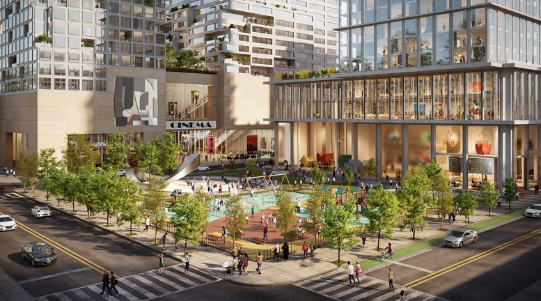Rendering of Innovation QNS - ODA New York