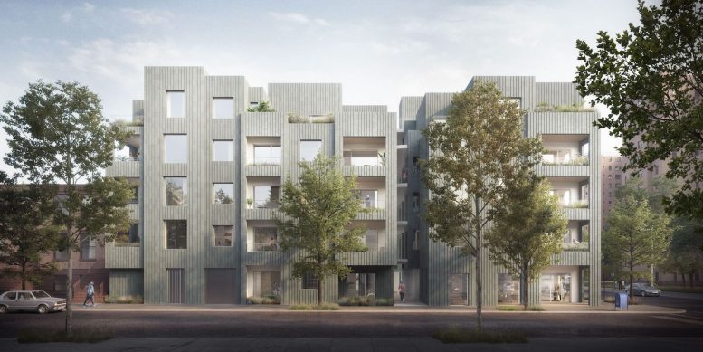 Rendering of 450 Warren. Courtesy of Darcstudio
