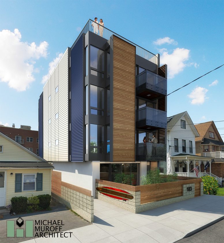 Rendering of 183 Beach 101 - Michael Muroff Architect