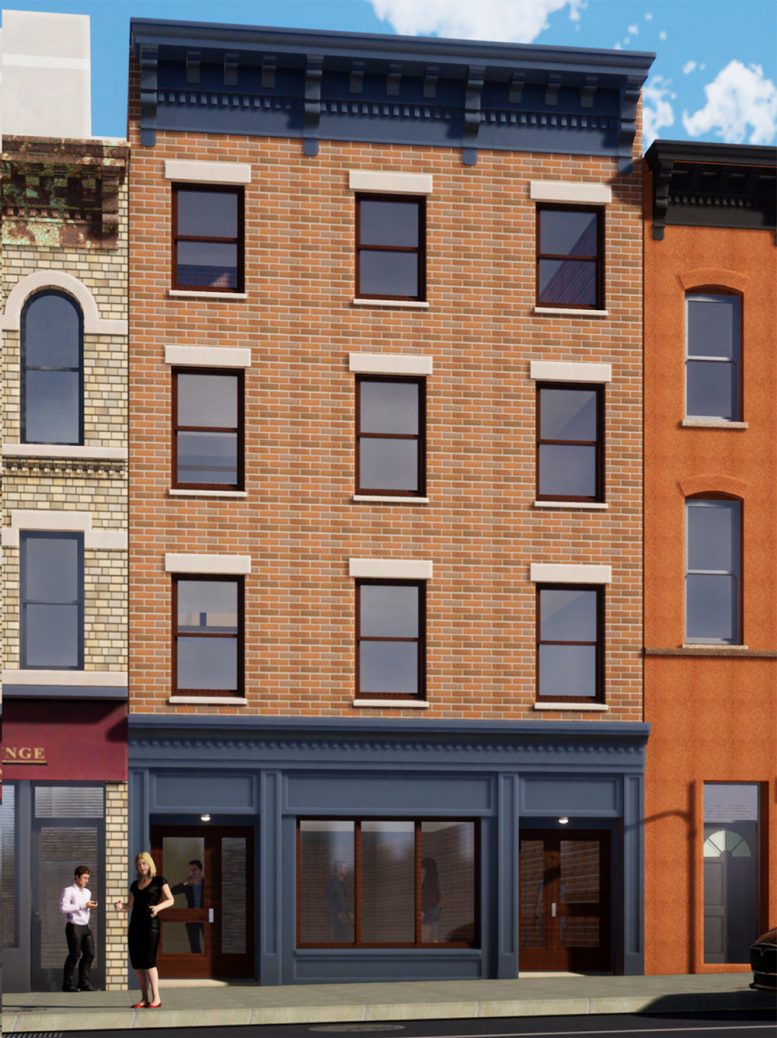 Rendering of 631 Vanderbilt Avenue - RSLN Architecture