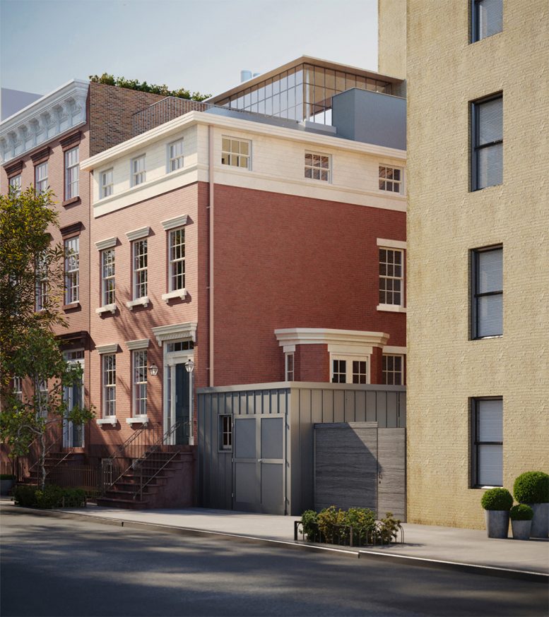 Renderings of expansion at 65 Horatio Street - Steven Harris Architects