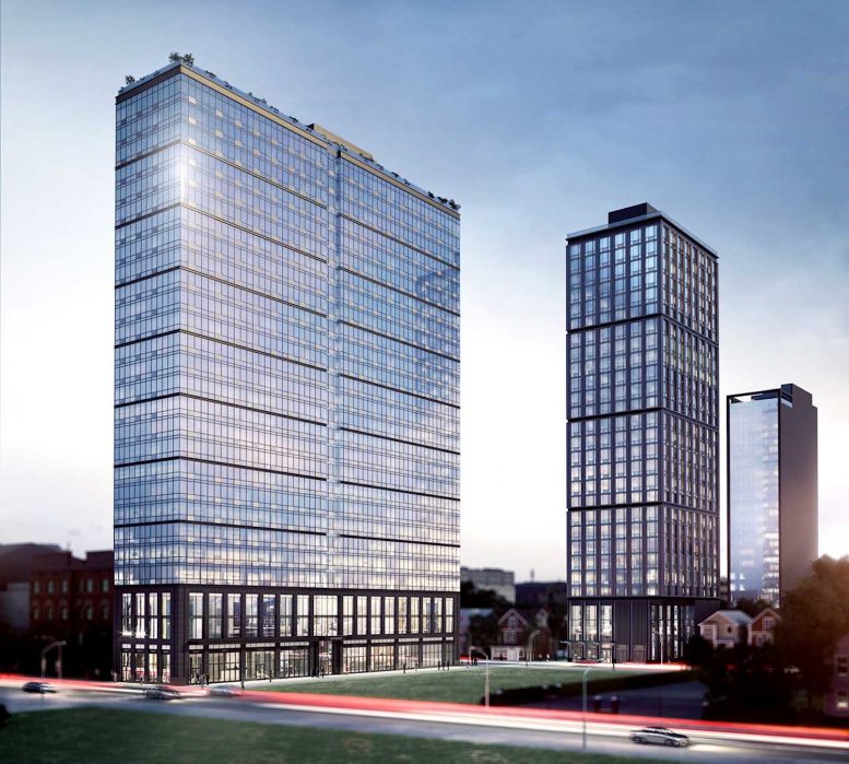 Rendering of 618 Pavonia Avenue. Courtesy of C3D Architecture