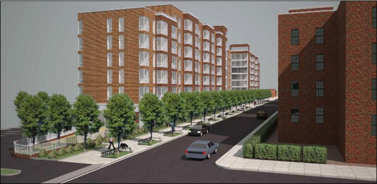 Rendering of 50-25 Barnett Avenue - Phipps Houses