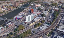 Preliminary rendeing illustrates teh proposed structure at 261 Walton Avenue - Dattner Architects