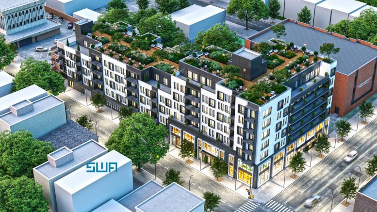 Rendering of 885 Rogers Plaza - S. Wieder Architect