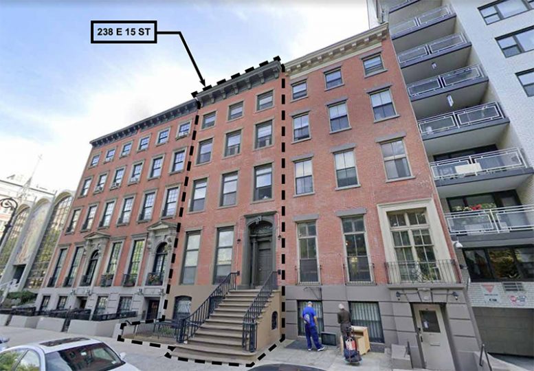 Existng conditions at 238 East 15th Street - Architects h2n