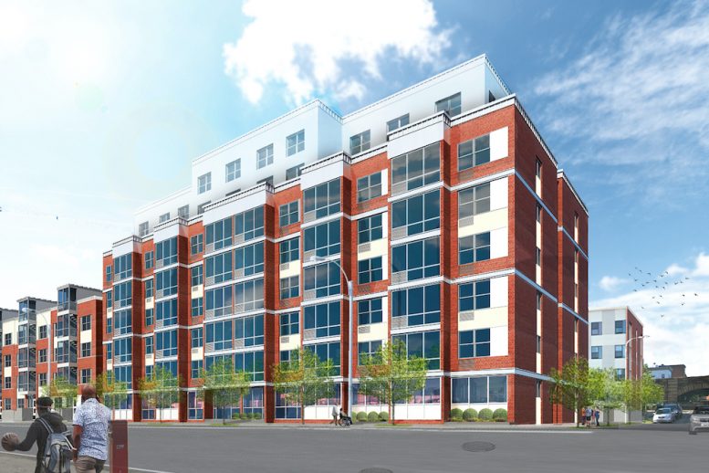 Rendering of Catholic Charities Loreto Apartments - RKTB Architects