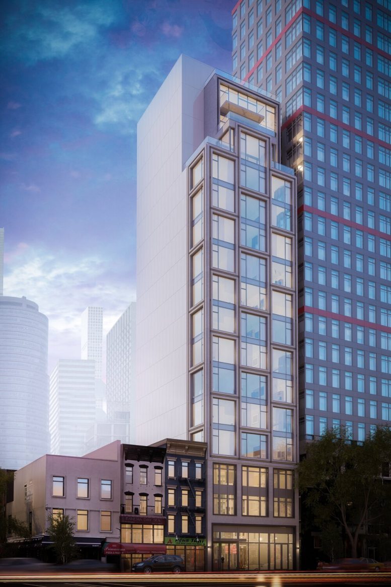 Rendeing of 1009 Second Avenue - Issac & Stern Architects