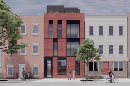 Rendering of 151 Freeman Street - Pliskin Architecture