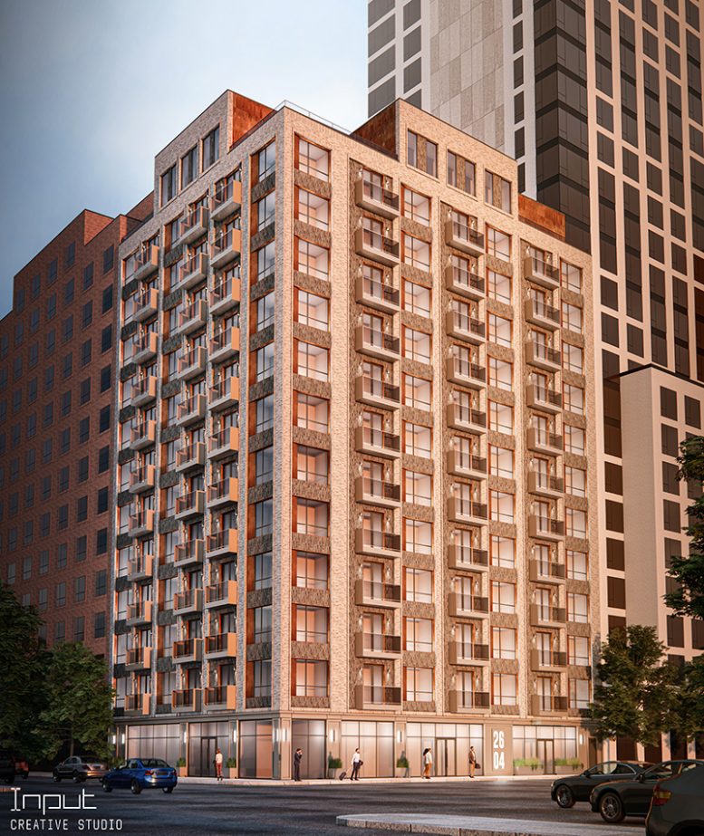 Renderings Reveal 13-Story Building at 26-04 Jackson Avenue in Long