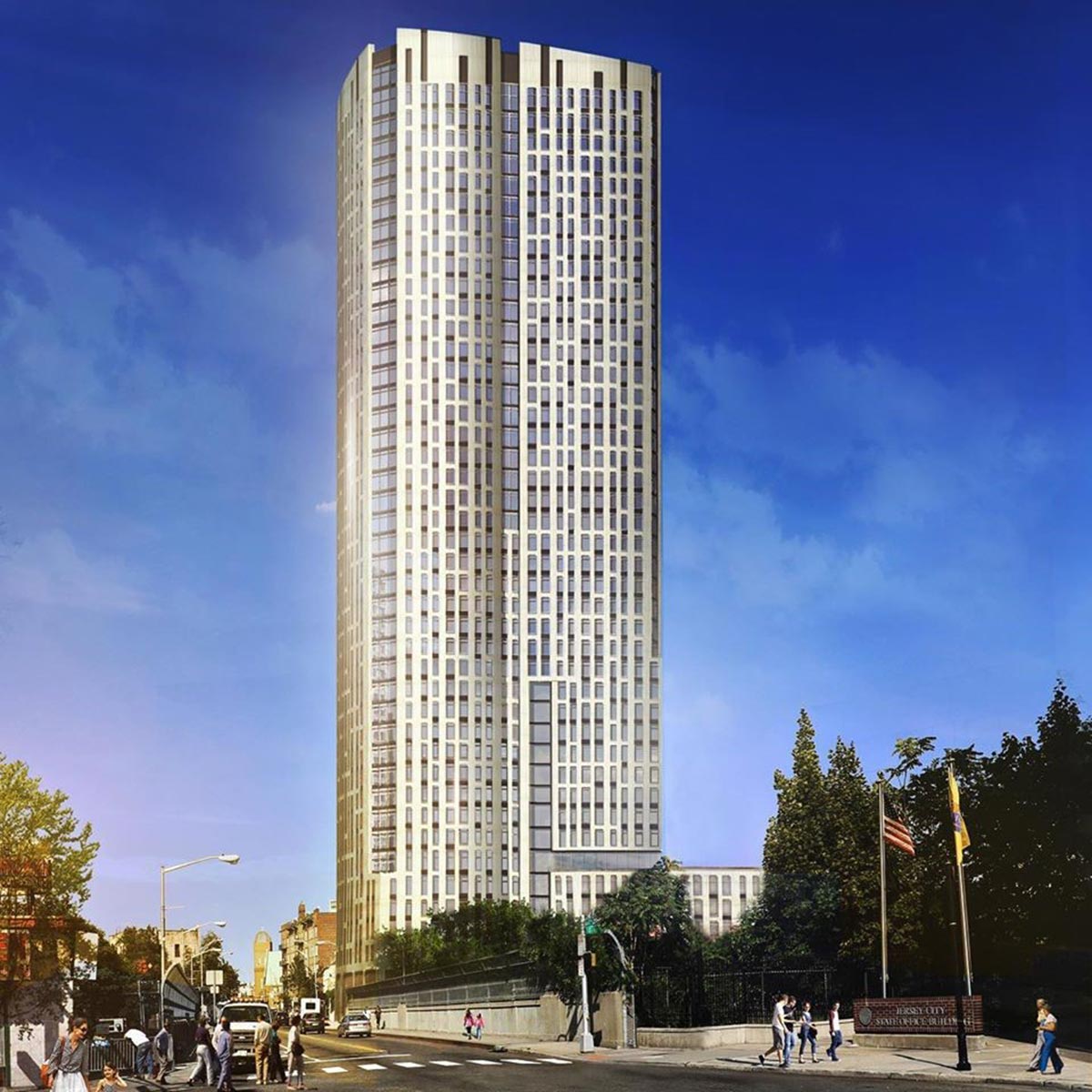 Rendering of 500 Summit Avenue - HAP Investments; CetraRuddy Architecture