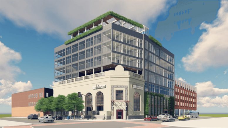 Rendering of The Albion, Jersey City - The Landmark Companies
