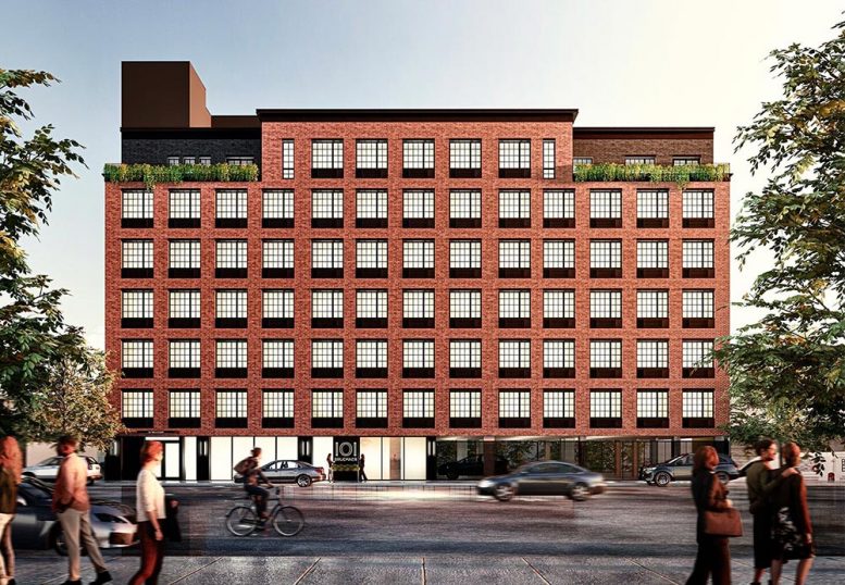 Rendering of 101 Bruckner Boulevard - S. Wieder Architect; Input Creative Studio