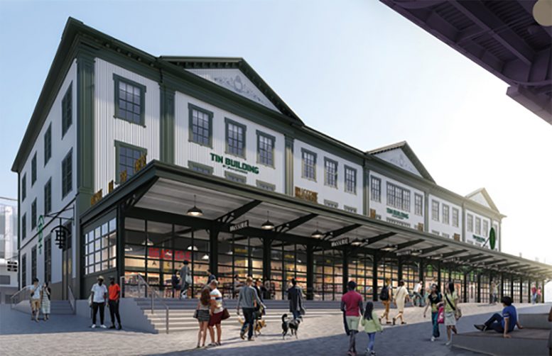 Rendering of 95 Marginal Street - Howard Hughes Corporation; Roman and Williams Buildings and Interiors