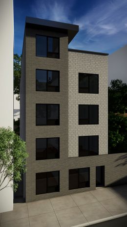 Front view of 557 East 161st Street - Node Architecture, Engineering, Consulting