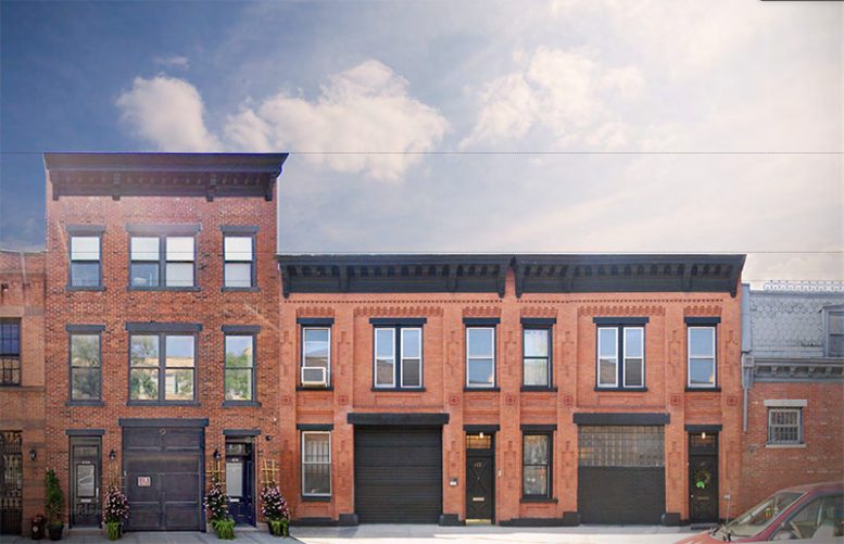 Original conditions at 410-412 Waverly Avenue - Adjaye Associates