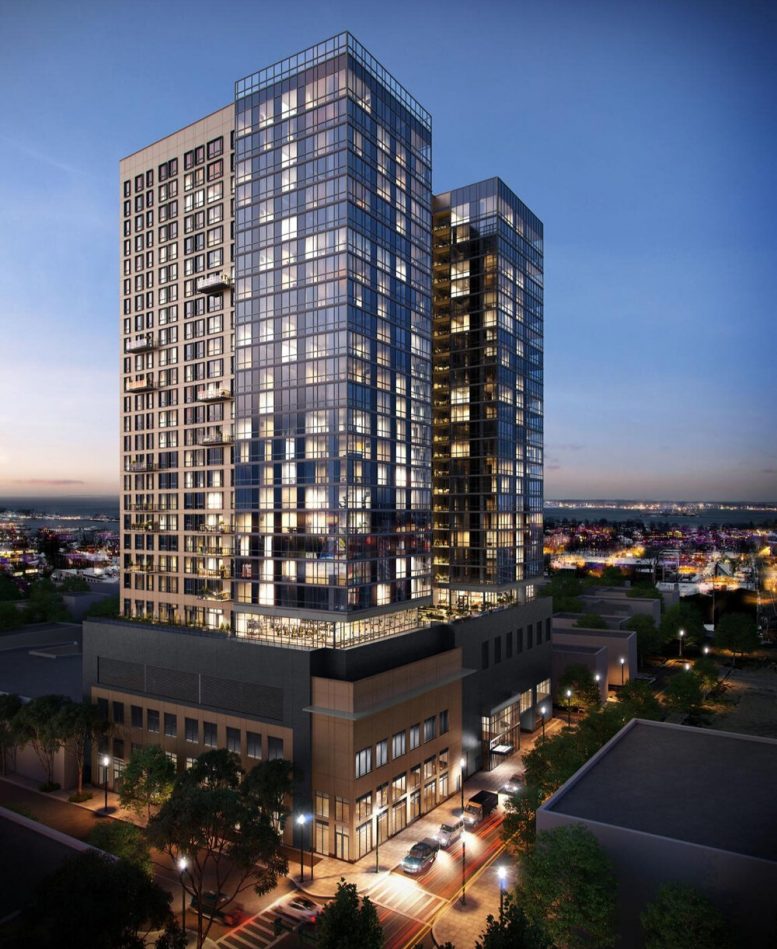 Rendering of 500 Main Street - Niles Bolton Associates