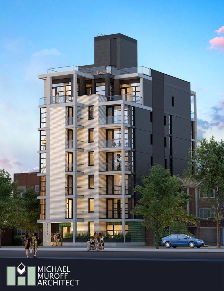 Rendering of 64-08 Wetherole Street - Michael Muroff Architect