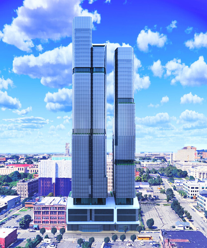 Rendering of The Halo - INOA Architecture