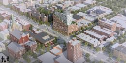 Rendering of 737 Fourth Avenue - Totem; DencityWorks Architecture