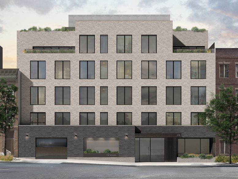 Updated rendering of 276 20th Street - Green Street Group; Tom Winter Architects