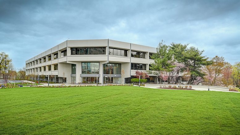 Exterior view of 200 Wood Avenue South - Photo courtesy of SJP Properties