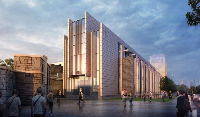 Renderings of renovations at Fordham University, courtesy of HLW International