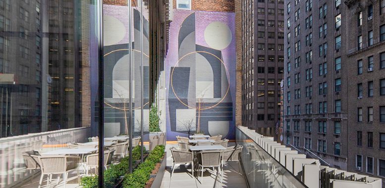 View of Tony Sjoman's latest mural at The Centrale - Photo by Jakob Dahlin