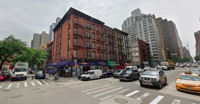 1305-1307 3rd Avenue and 202 East 75th Street on the Upper East Side, Manhattan via Google Maps