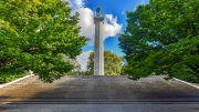 View of the Prison Ship Martyrs' Monument in Fort Greene Park - New York Parks Department