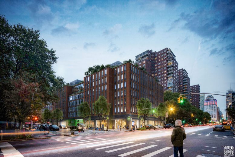 Rendering of 335 8th Avenue. Courtesy of COOKFOX