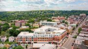 Aerial view of Two South Willow - Marchetto Higgins Stieve and Minno Wasko