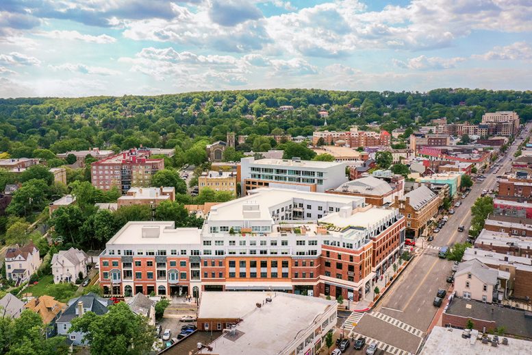 Aerial view of Two South Willow - Marchetto Higgins Stieve and Minno Wasko