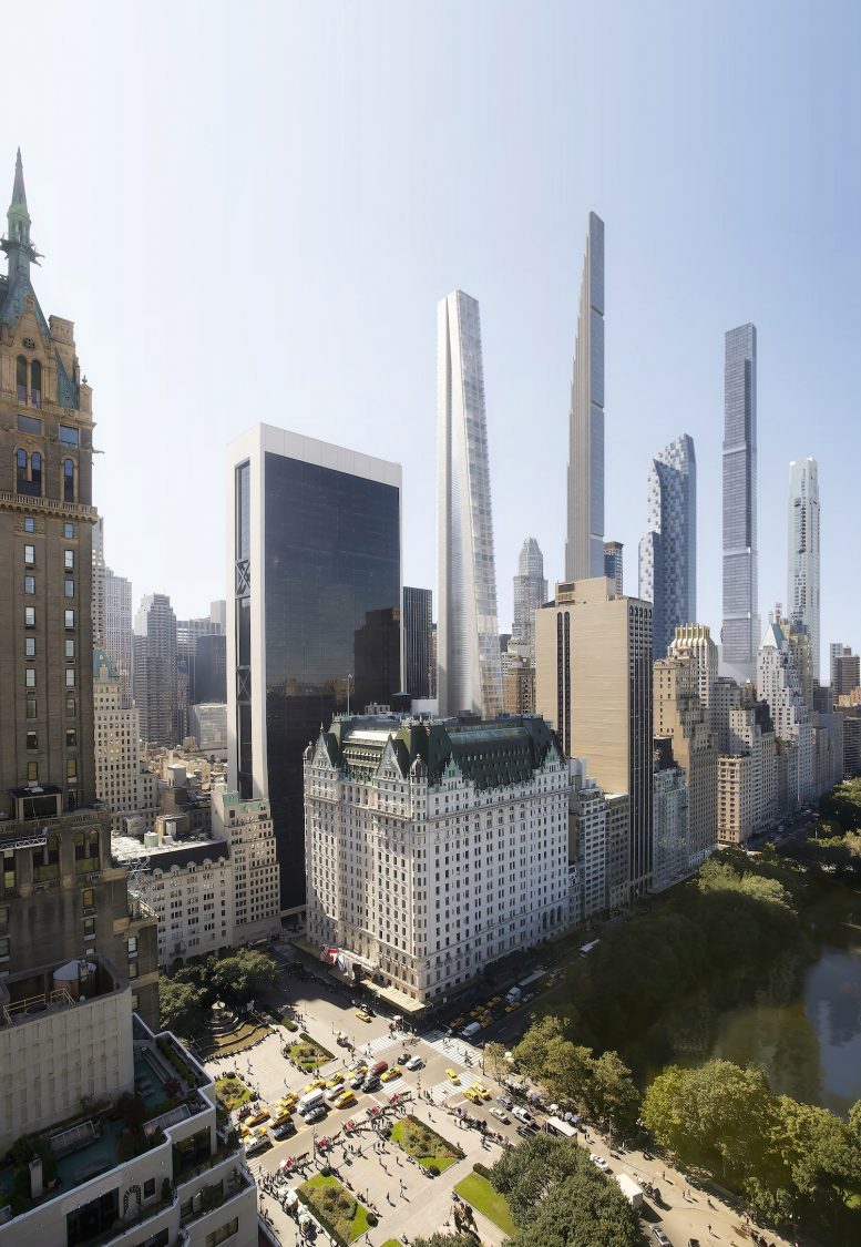 Rendering of 41-47 West 57th Street by OMA
