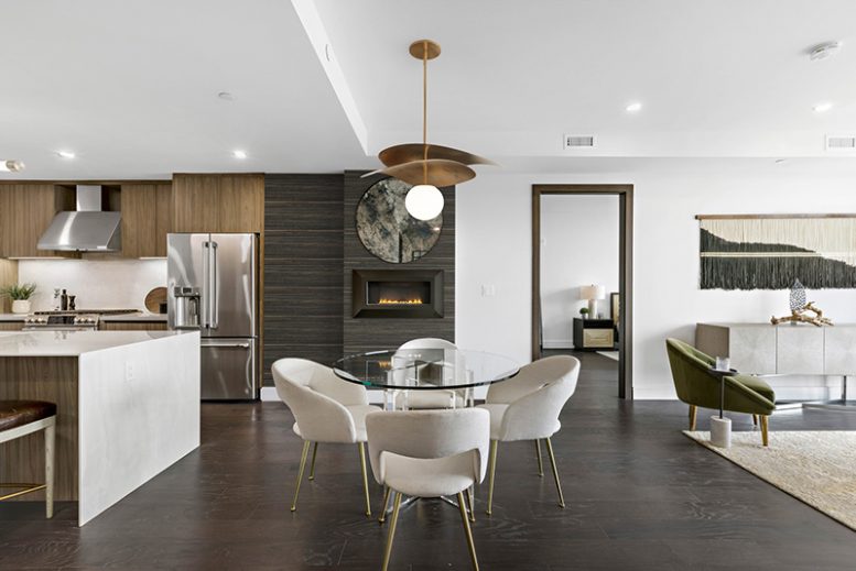 View of model home at Solaia - Skyline Development Group
