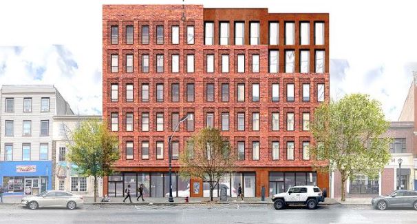 Rendering of 361 Main Street - MASS Design Group