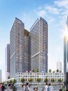 Updated rendering of 625 Fulton Street - Fisher Rasmussen Whitefield Architects