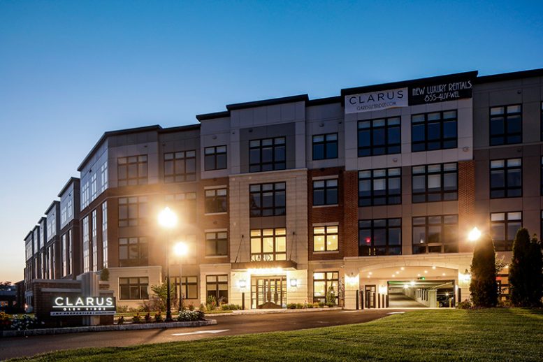 Evening view of Clarus Glen Ridge - JMF Properties
