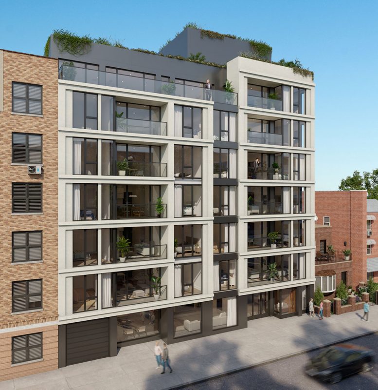 Rendering of 31-48 Crescent Street - C3D Architecture