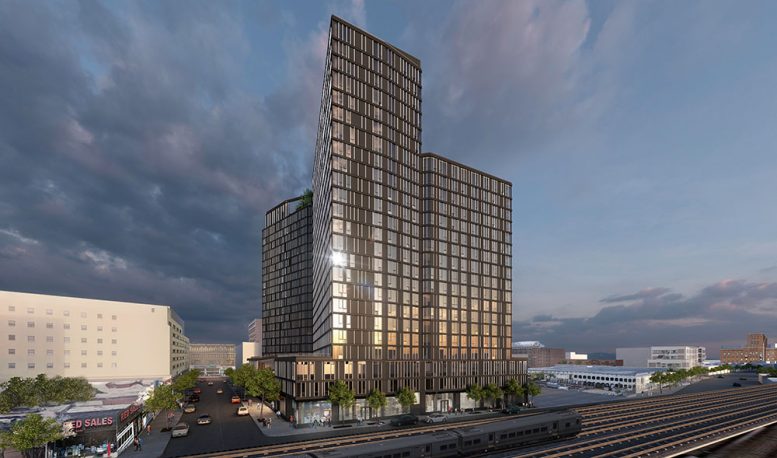 Rendering of Archer Towers - Courtesy of STUDIO V Architecture