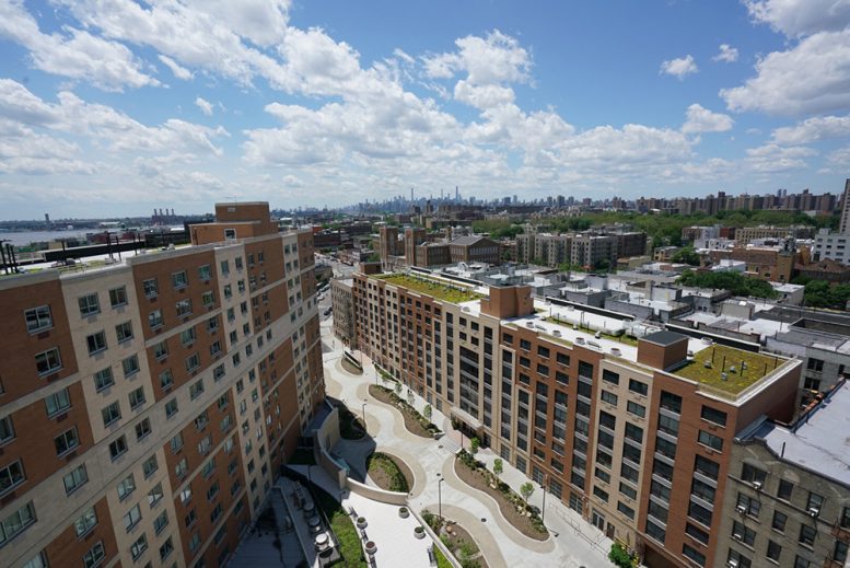 Rooftop view of Crossroads Plaza - Photo Courtesy of Douglaston Development
