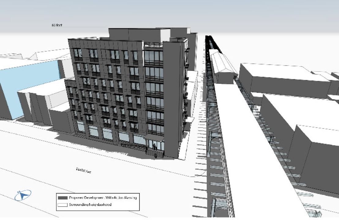 Preliminary rendering of 3285 Fulton Street