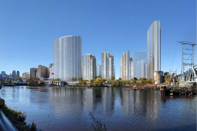 Rendering of CitiSquare Newark - Image Courtesy of Ian Bader Architects