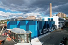 Construction progress at Lionsgate Studios Yonkers