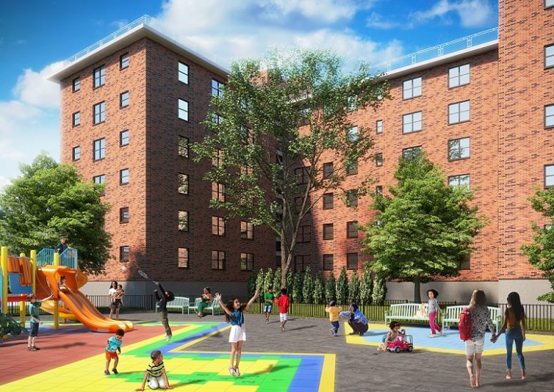 Rendering of the new Boulevard Houses - Phiro A/S