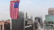 Final flag and beam rises above Manhattan at TSX Broadway (1568 Broadway) - L&L Holding Company