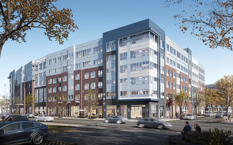 Rendering of 477 Main Street - Courtesy of Amir
