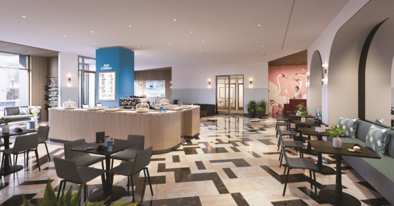 Rendering of Joe Coffee at Stella